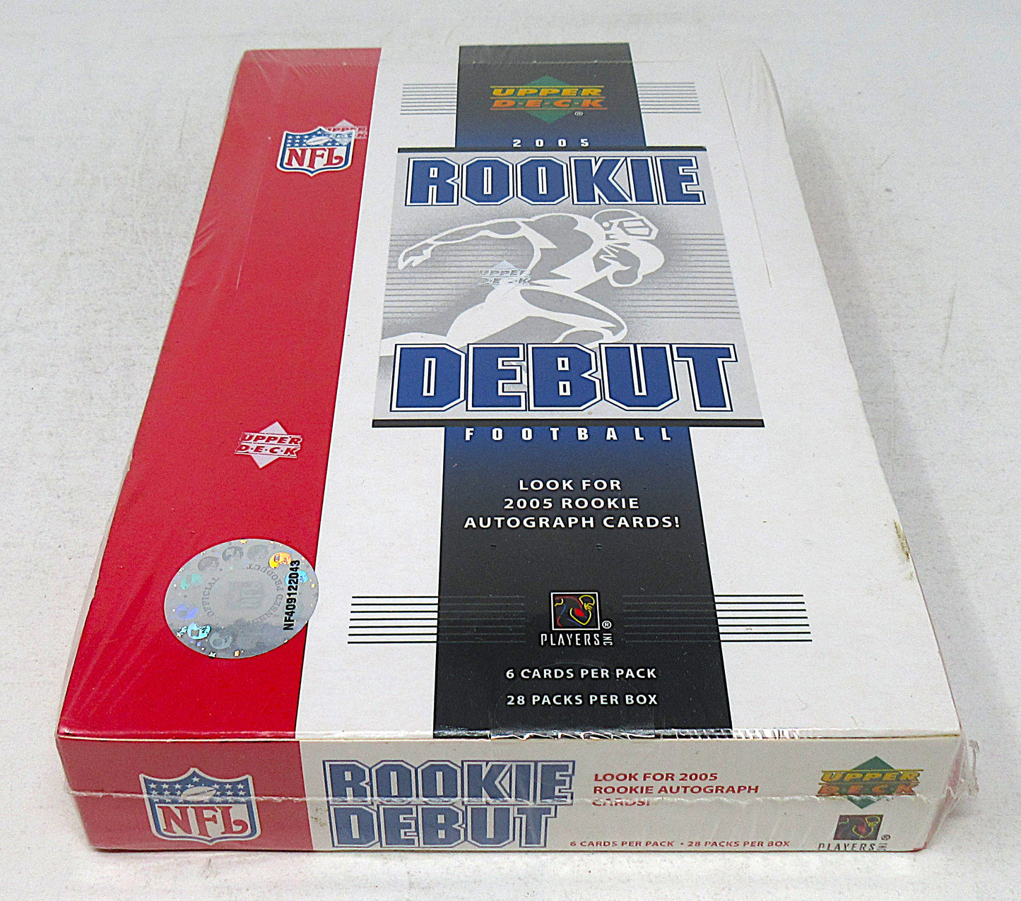 2005 Upper Deck Rookie Debut Football Box (Hobby) (28/6)