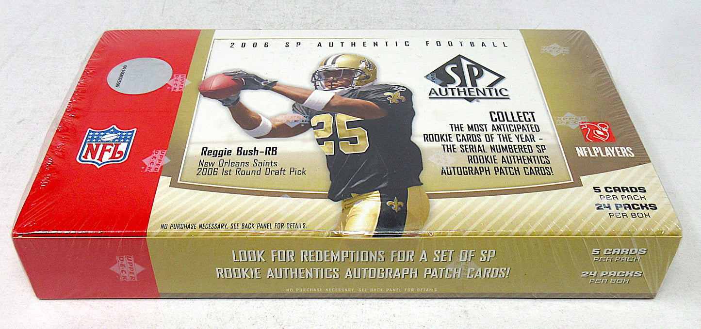 2006 Upper Deck SP Authentic Football Box (Hobby) (24/5)