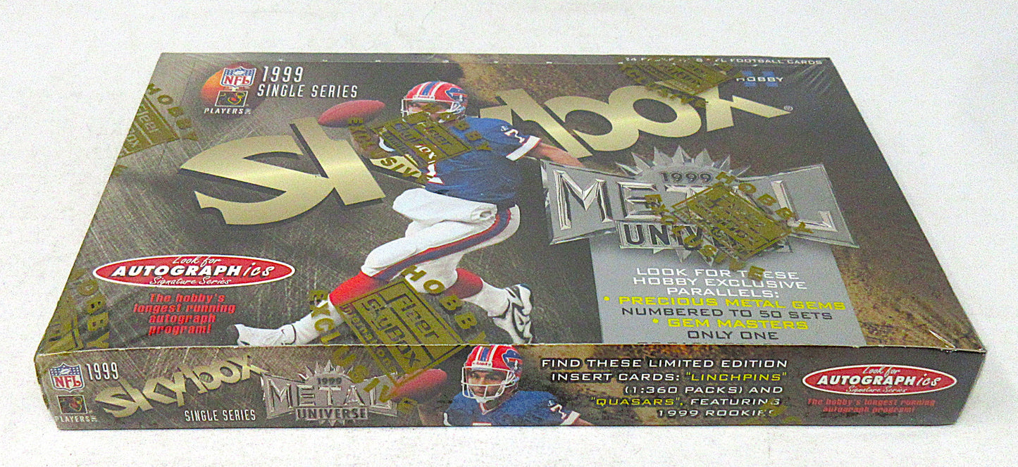 1999 Skybox Metal Universe Football Box (Hobby) (24/8)