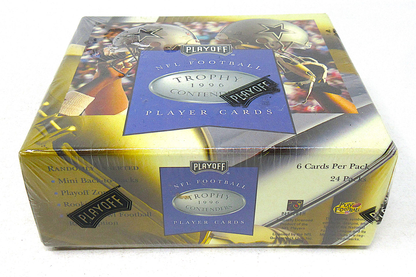 1996 Playoff Trophy Contenders Football Box (24/6)