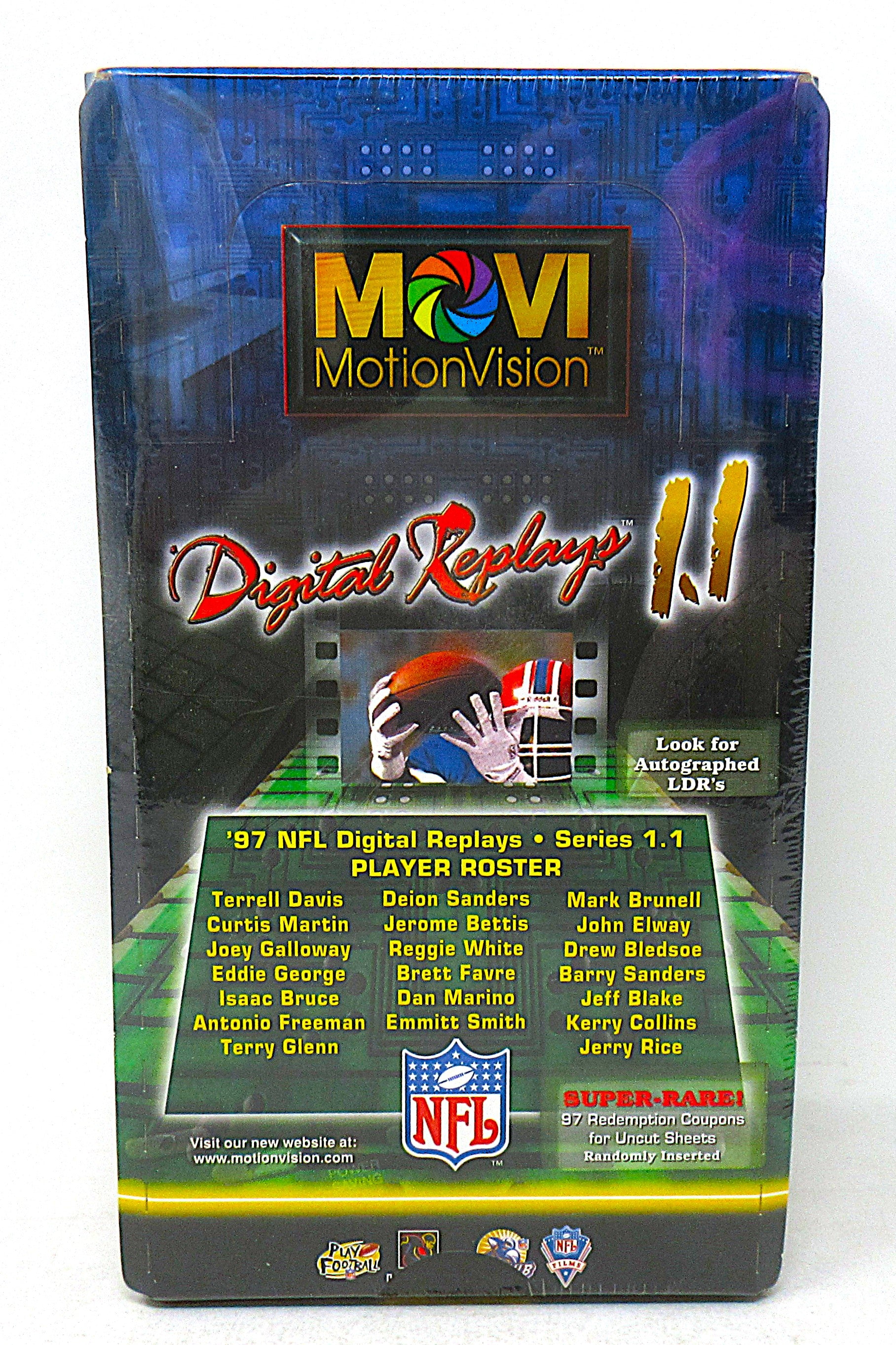 1997 MotionVision Digital Replays 1.1 Football Box (20/1