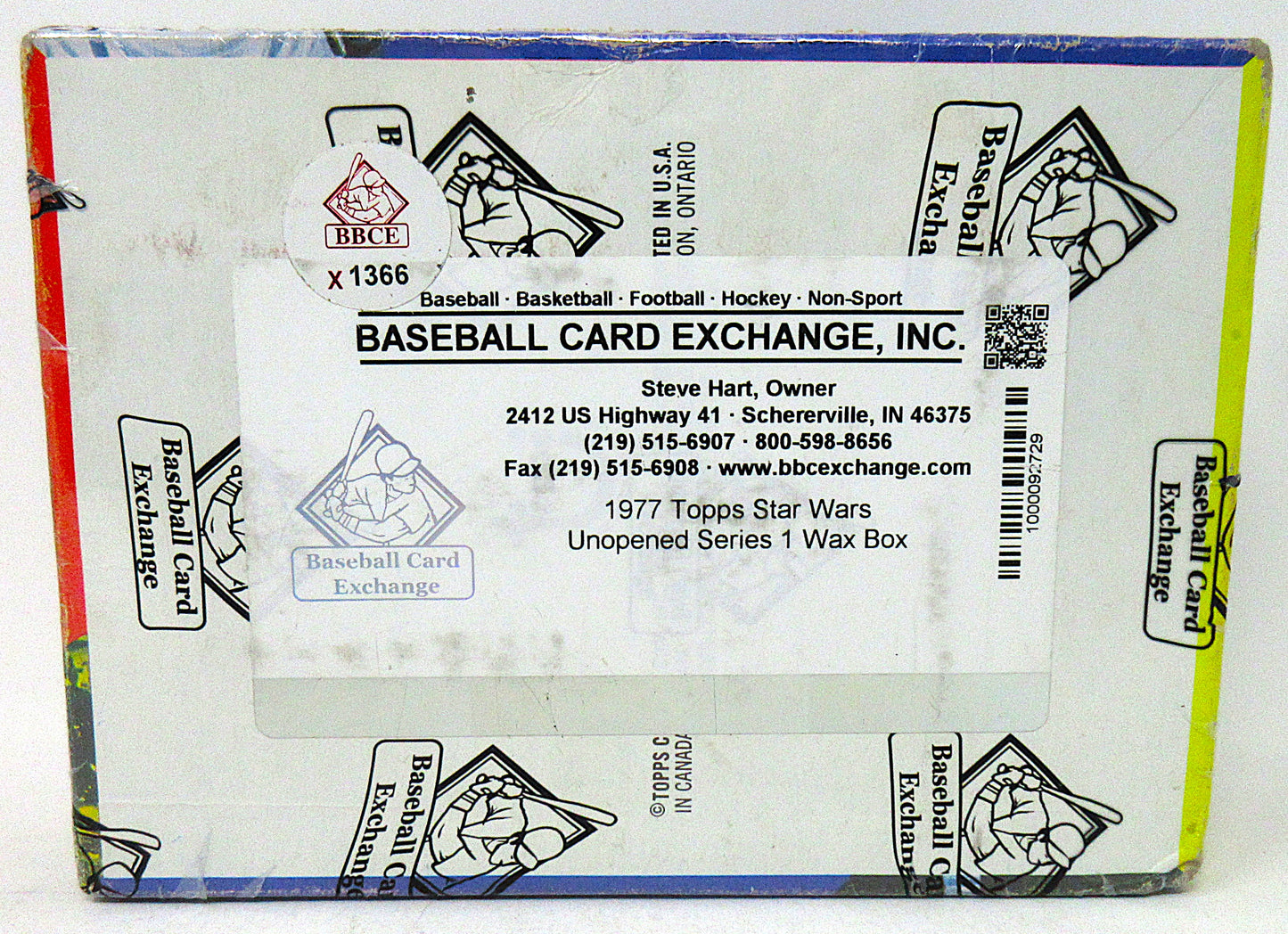 1977 Topps Star Wars Unopened Series 1 Wax Box (BBCE) (X1366)