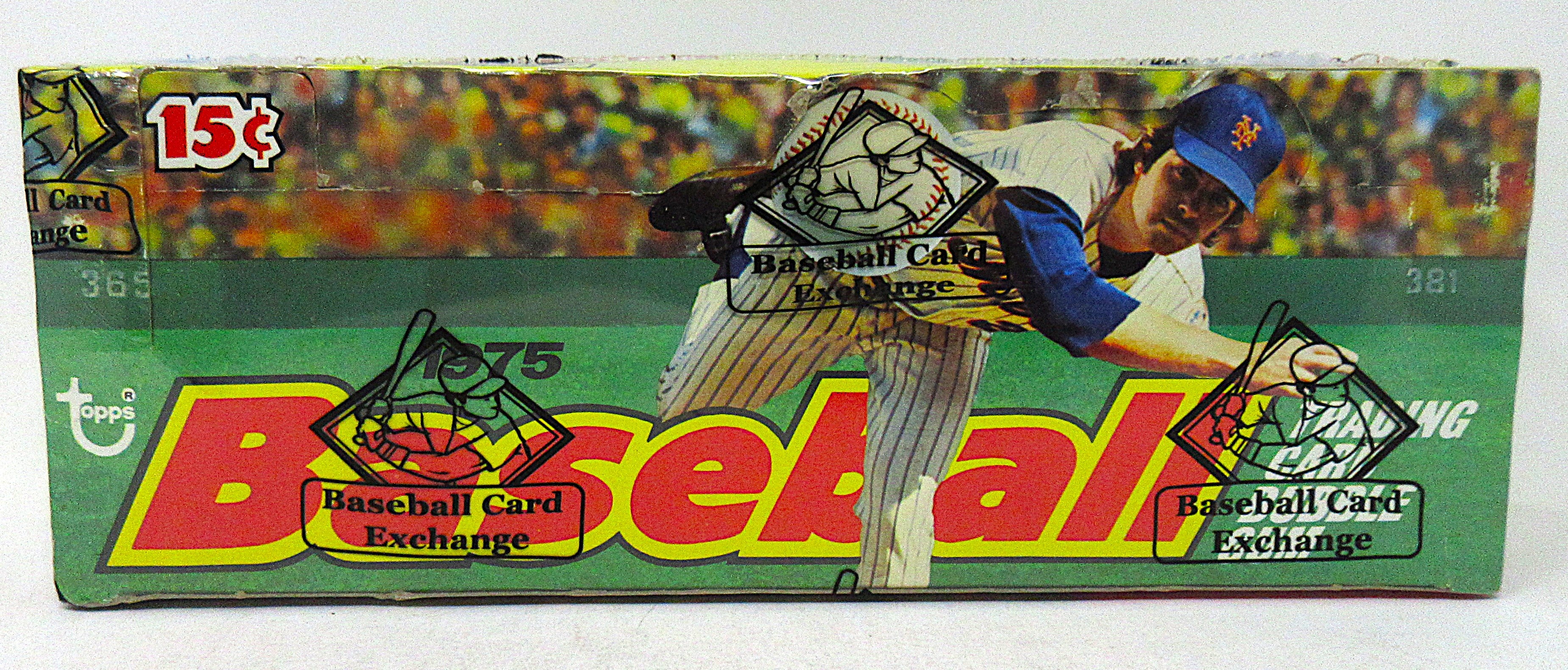 1975 Topps Baseball Unopened Mini Wax Box (BBCE) (X1985) Baseball Card Exchange 1975 Topps Baseball Unopened Mini Wax Box (BBCE) (X1985) Baseball Card Exchange