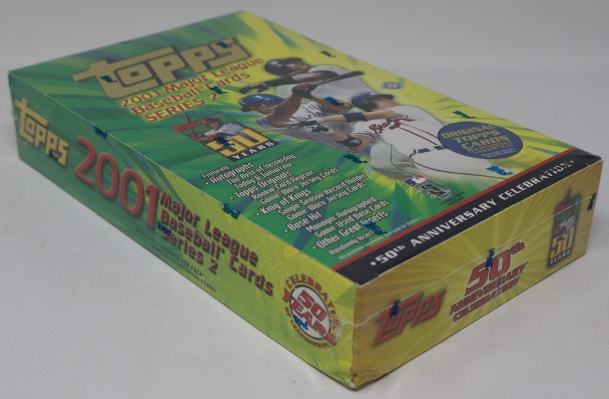 2001 Topps Baseball Series 2 Box (Hobby) (36/10)