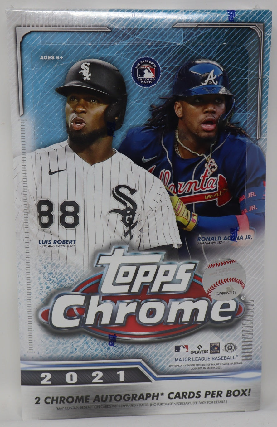 2021 Topps Chrome Baseball Box (Hobby) (24/4)