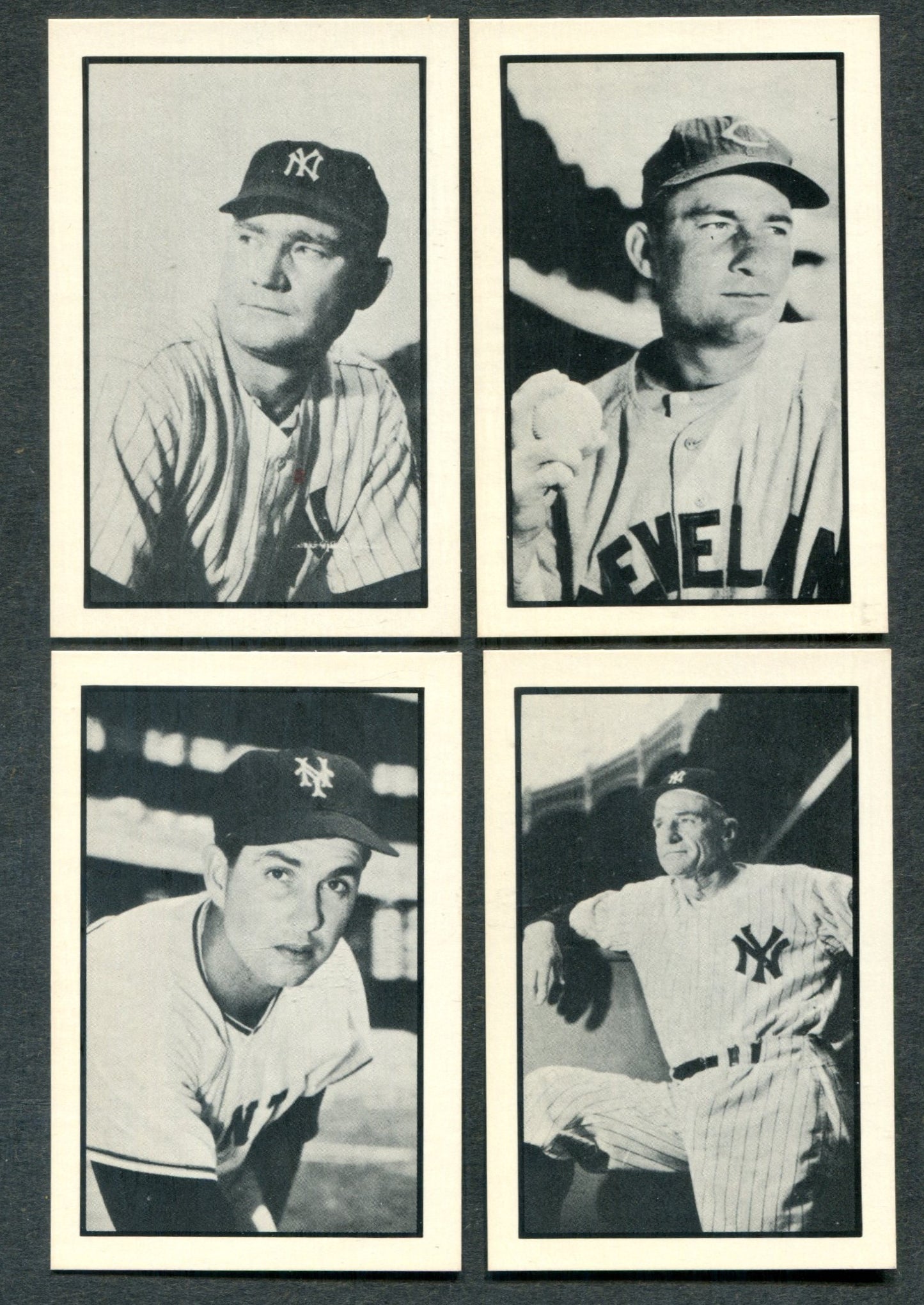 1983 Card Collectors 1953 Bowman Black and White Baseball Complete Reprint Set (64)