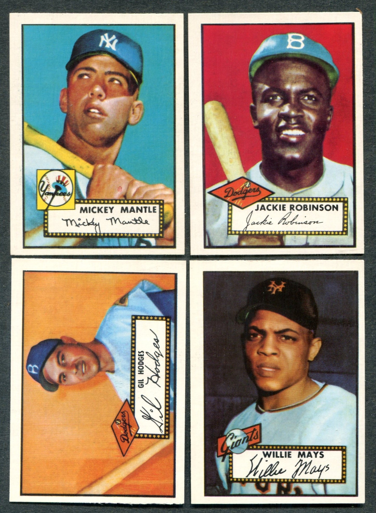 1952 Topps Baseball Complete Reprint Set (Issued 1983) (402)