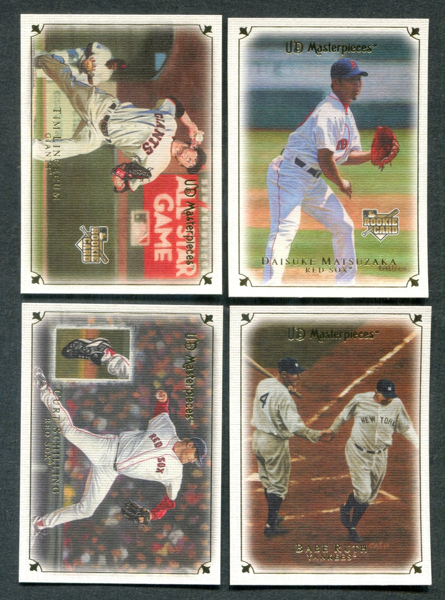 2007 Upper Deck Masterpieces Baseball Complete Set (120)