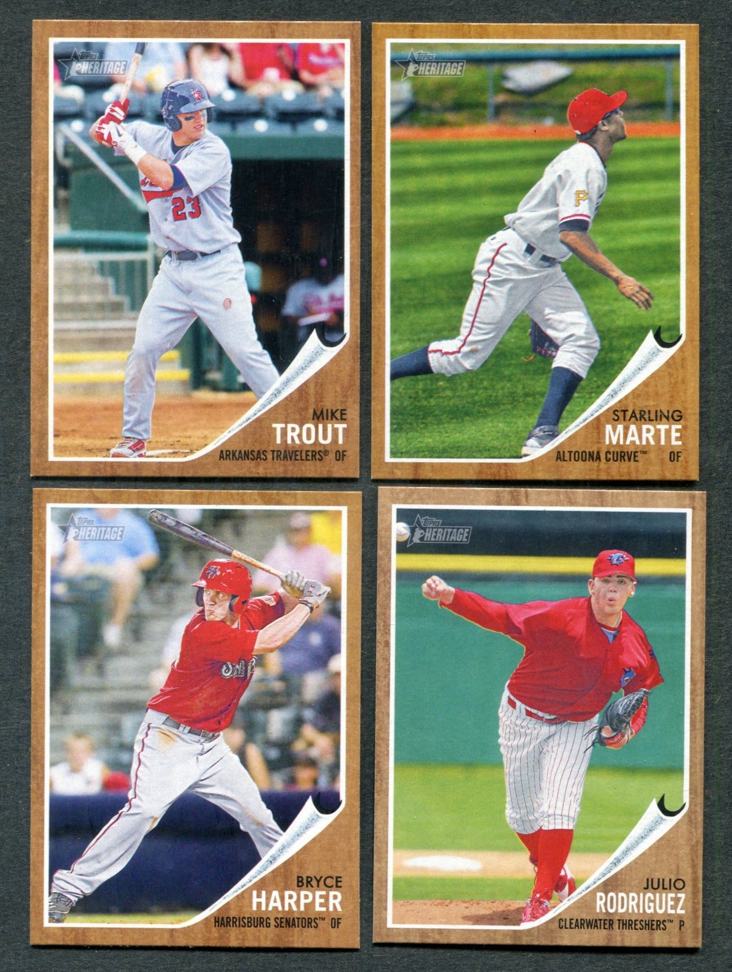 2011 Topps Heritage Minor League Baseball Complete Set (200)