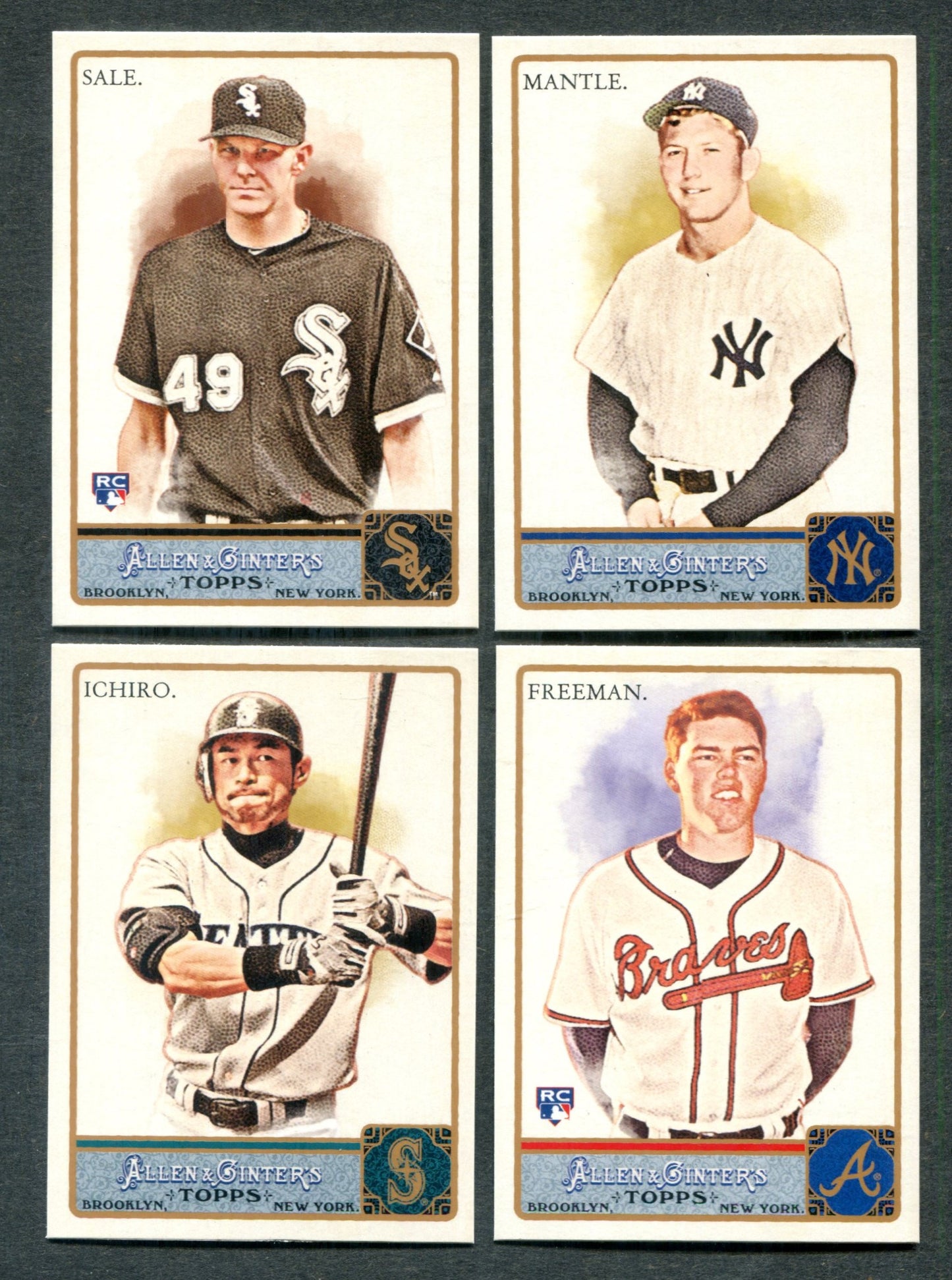 2011 Topps Allen & Ginter Baseball Complete Base Set (350)