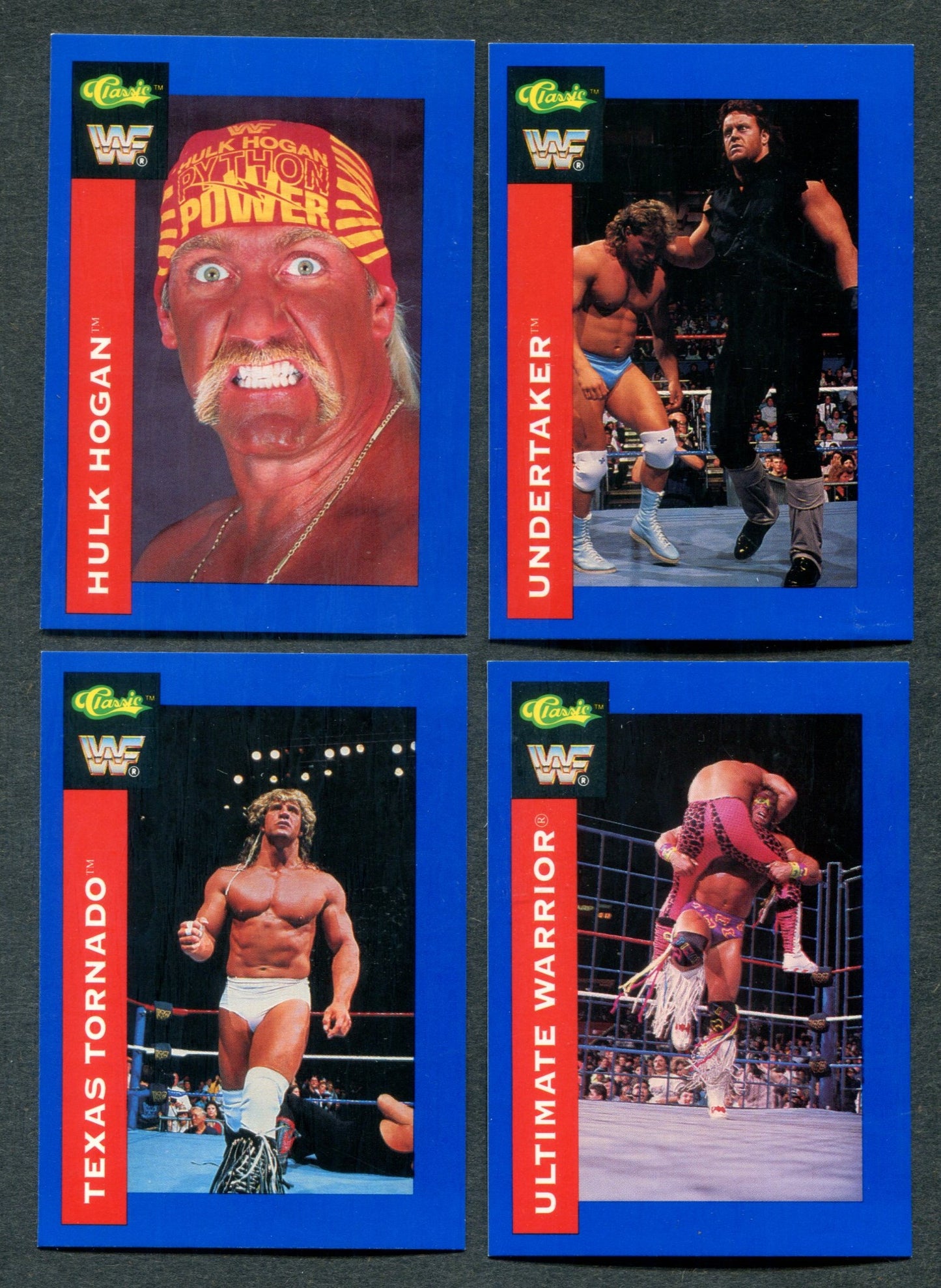 1991 Classic WWF Wrestling Superstars Complete Set (150)