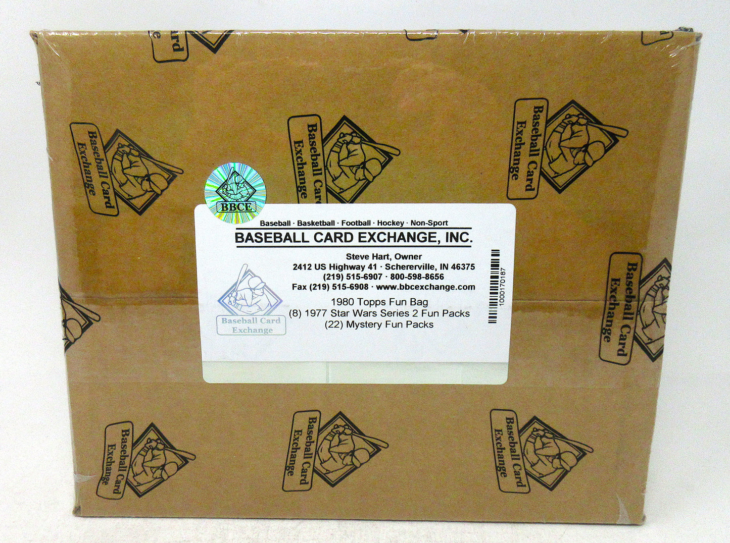 1980 Topps Fun Bag w/ Star Wars Fun Packs and Mystery Fun Packs (BBCE)