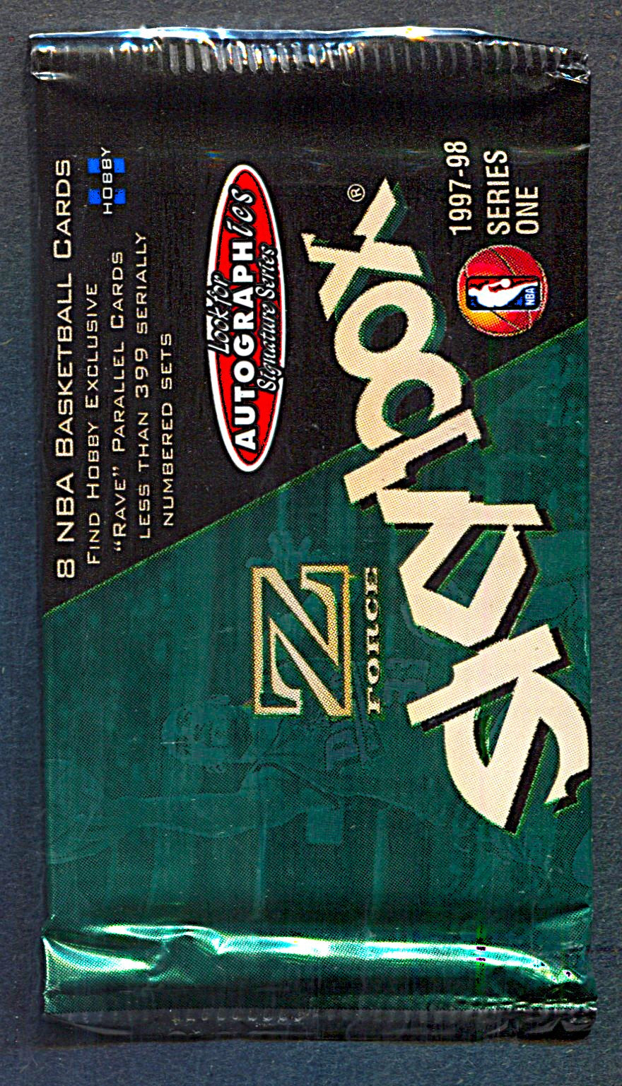 1997/98 Skybox Z-Force Basketball Unopened Series 1 Pack (Hobby) (8)