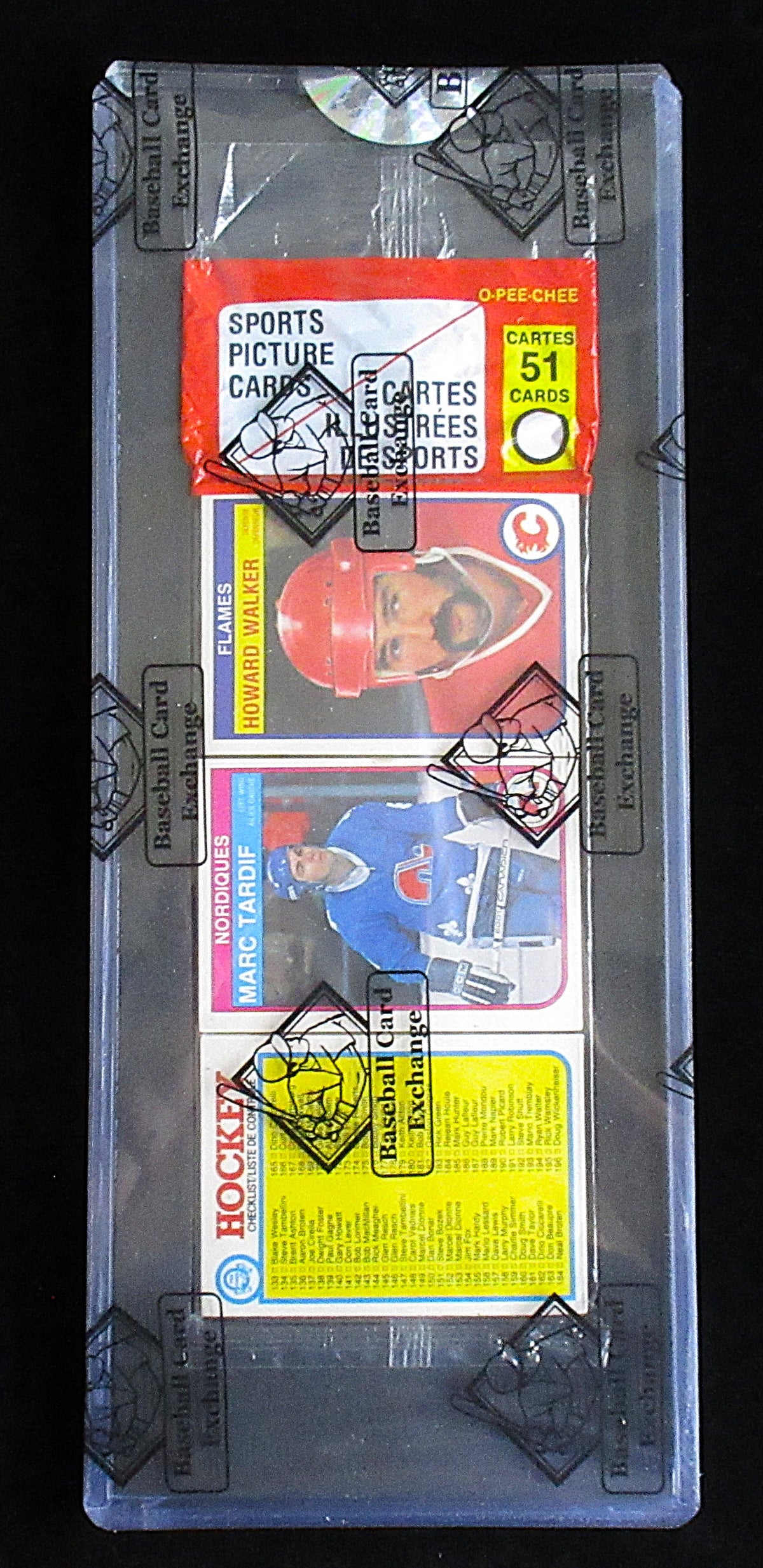 1982/83 OPC O-Pee-Chee Hockey Unopened Rack Pack (BBCE) (28062)
