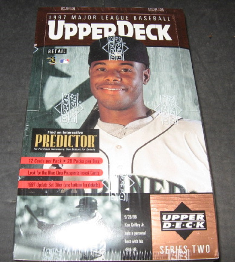 1997 Upper Deck Baseball Series 2 Box (Retail) (28/12)