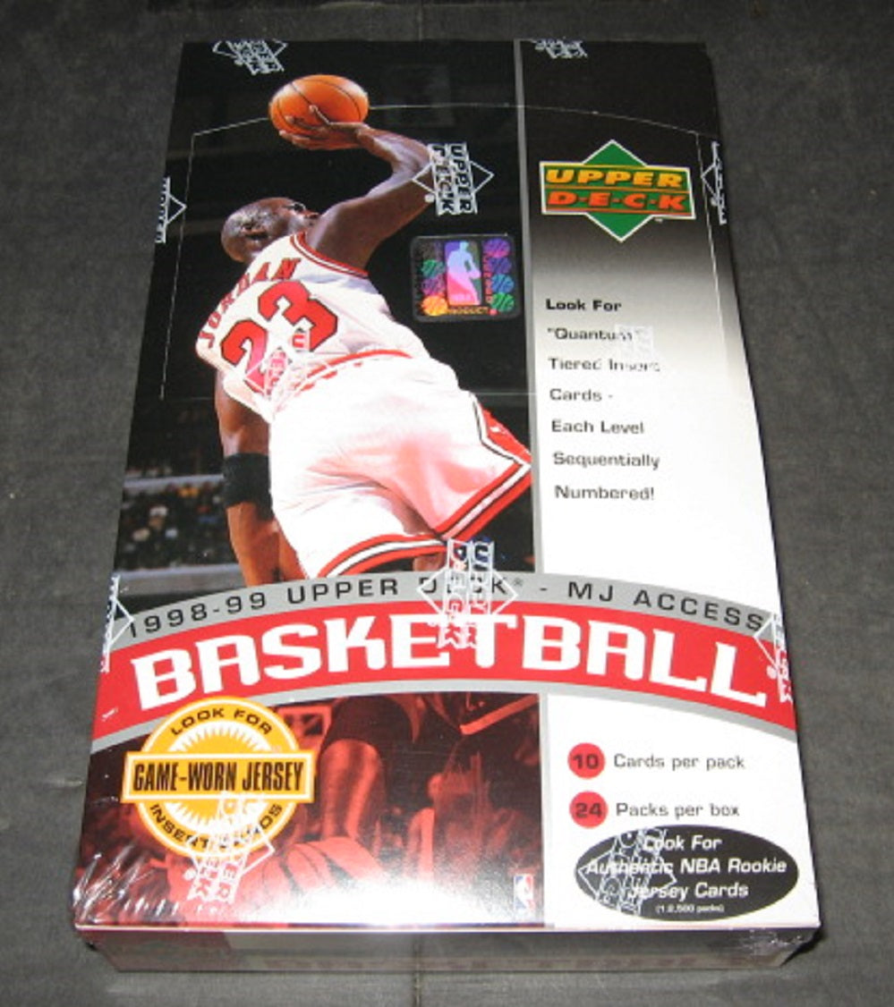 1998/99 Upper Deck MJ Access Basketball Box (24/10)
