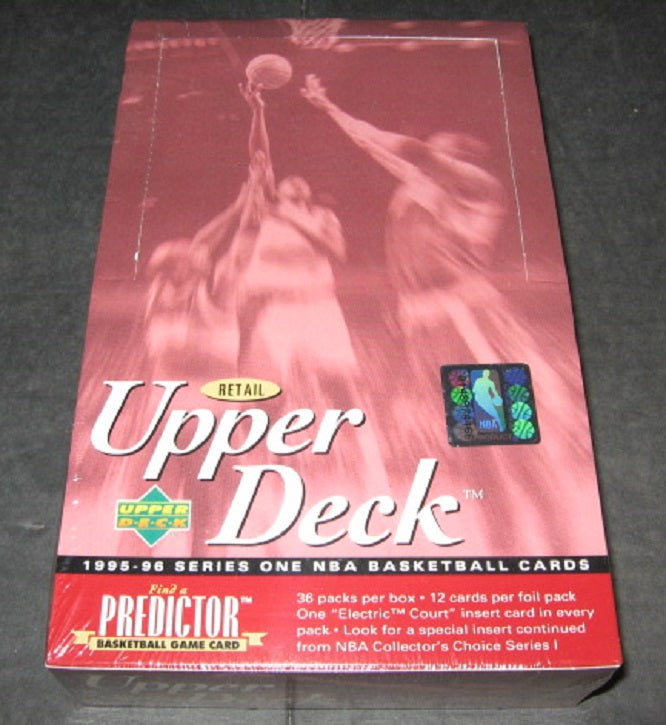 1995/96 Upper Deck Basketball Series 1 Box (Retail) (36/12)