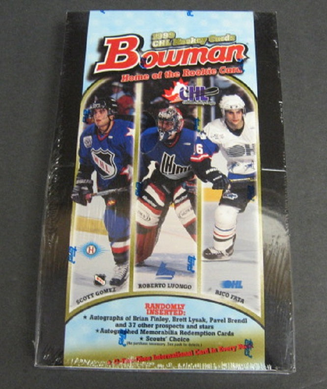 1999/00 Bowman CHL Hockey Box (Hobby) (24/8)