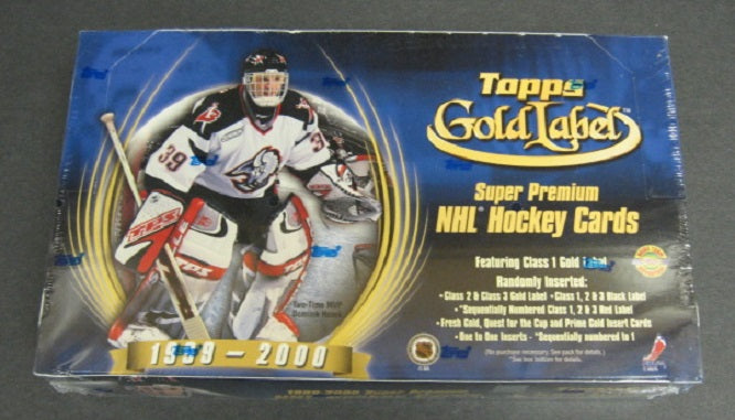 1999/00 Topps Gold Label Hockey Box (HTA) (24/5)