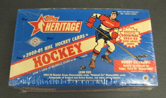 2000/01 Topps Heritage Hockey Box (Hobby) (24/8)