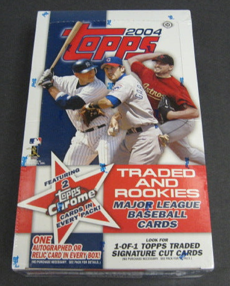 2004 Topps Baseball Traded And Rookies Box (Hobby)