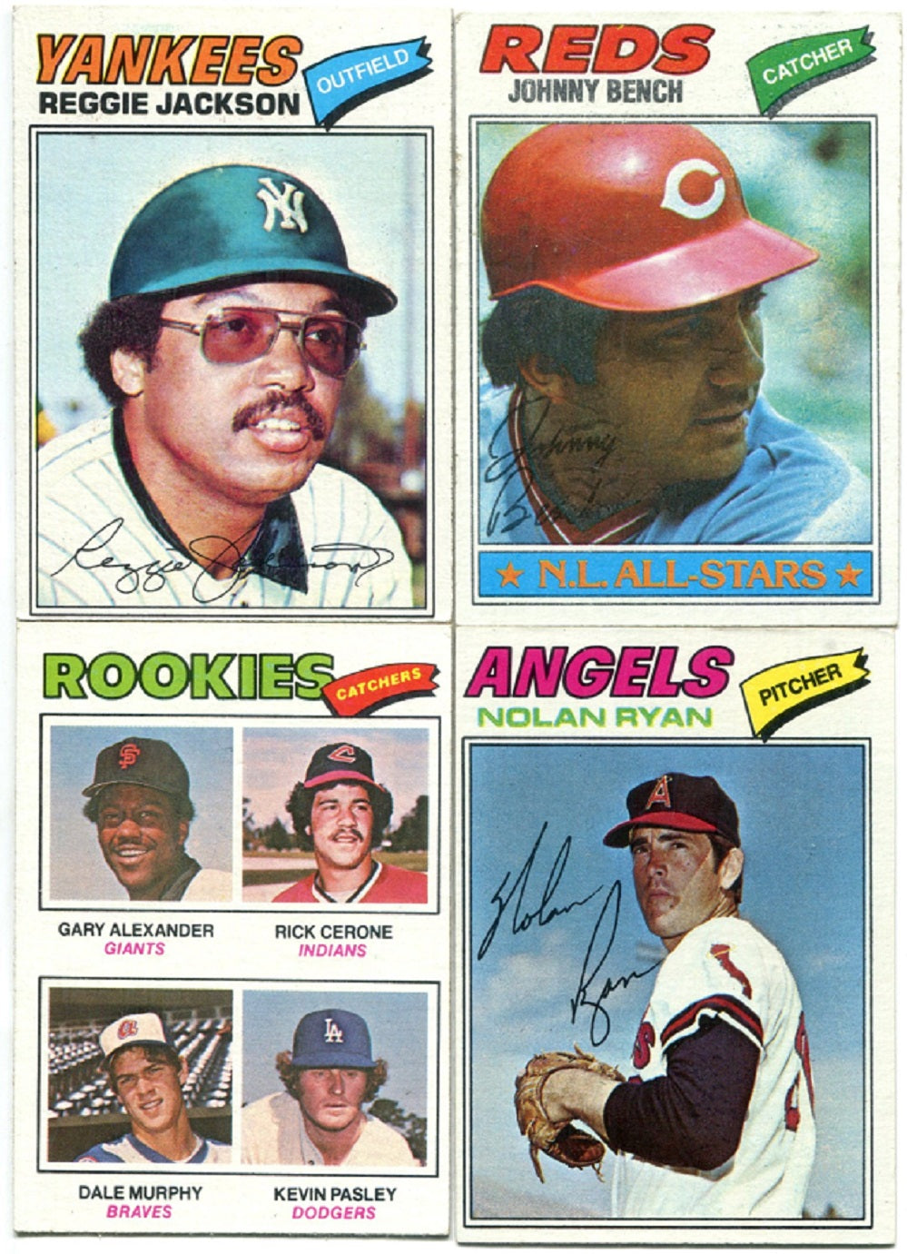 1977 Topps Baseball Complete Set EX EX/MT (660) (23-130)