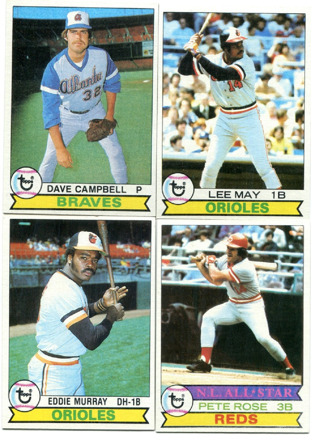 1979 Topps Baseball Complete Set EX EX/MT (726) (23-103)