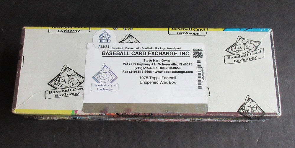1975 Topps Football Unopened Wax Box (BBCE) (A13464)