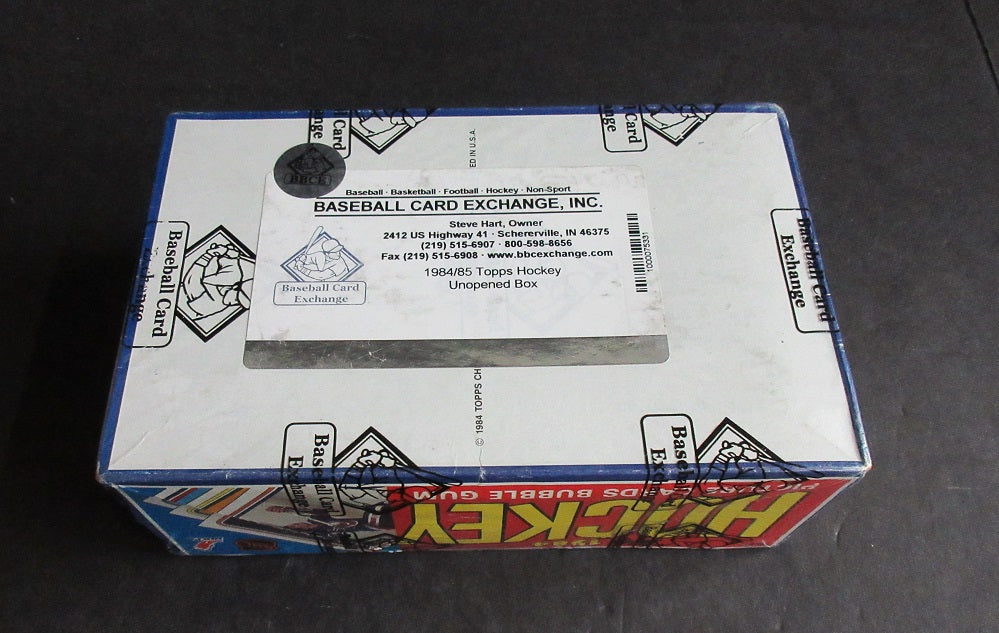 1984/85 Topps Hockey Unopened Box (BBCE) (Non X-Out)