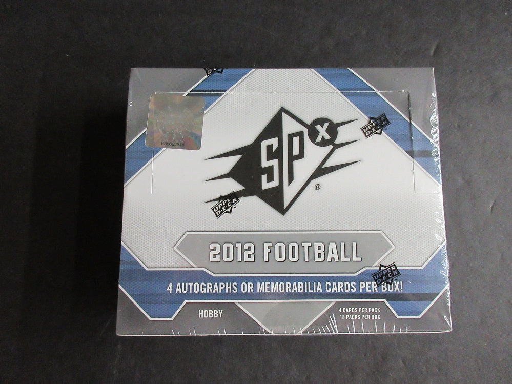 2012 Upper Deck SPX Football Box (Hobby) (18/4)