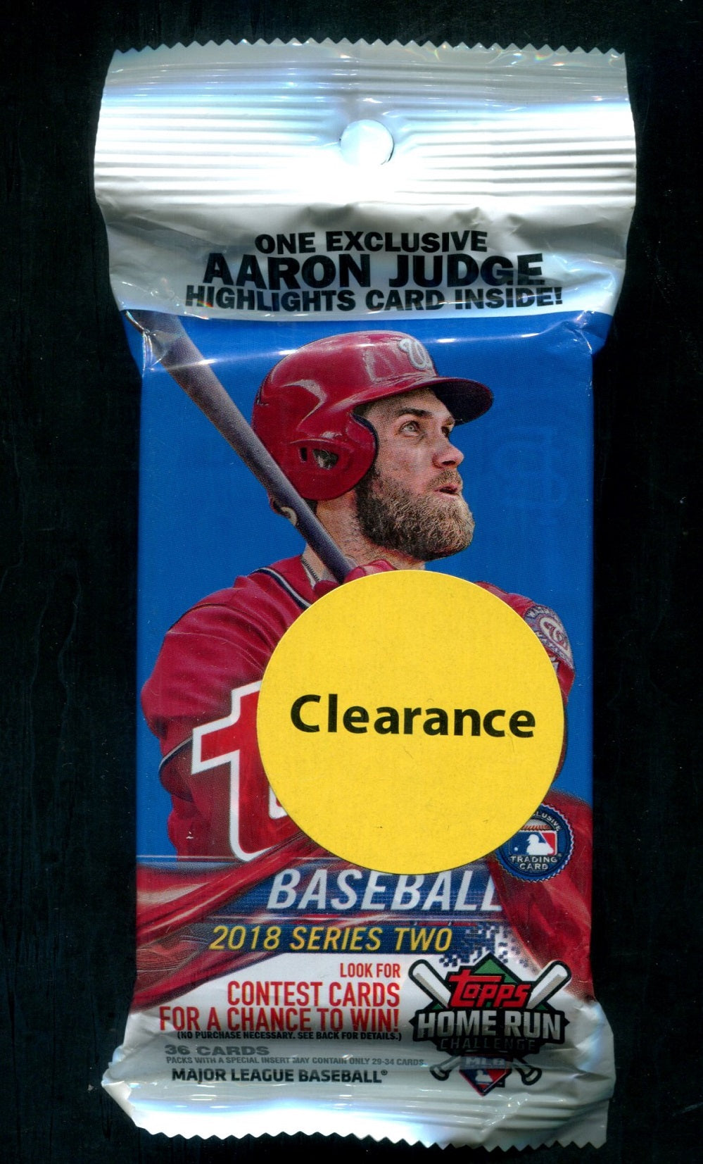 2018 Topps Baseball Unopened Series 2 Jumbo Pack (36)