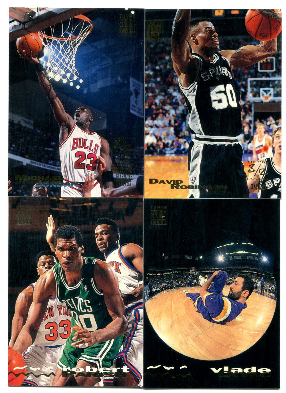 1993/94 Topps Stadium Club Basketball Series 1 Complete Set NM/MT MT (180) (23-164)