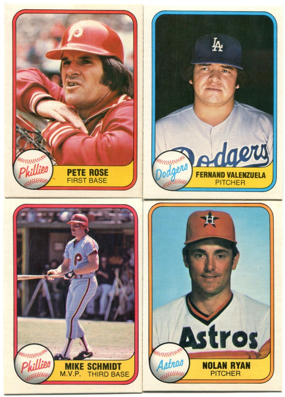 1981 Fleer Baseball Complete Set NM NM/MT (660) (23-160)