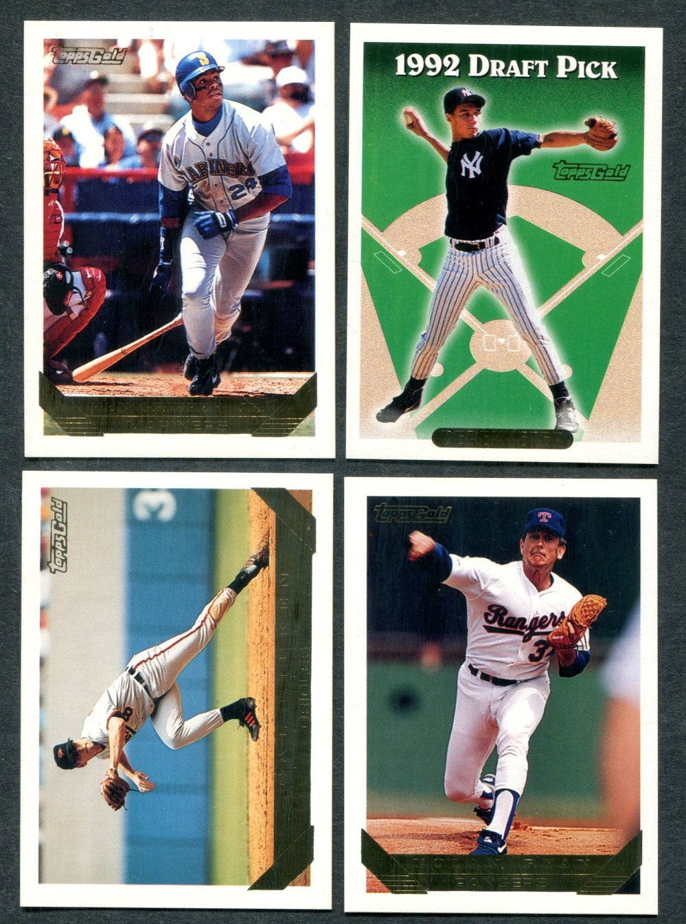 1993 Topps Baseball Complete Gold Set NM/MT MT (825) (23-196)