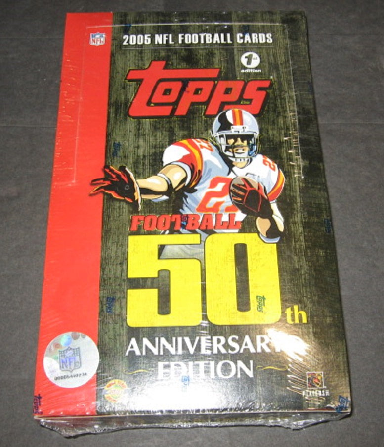 2005 Topps Football 1st Edition Box (HTA)