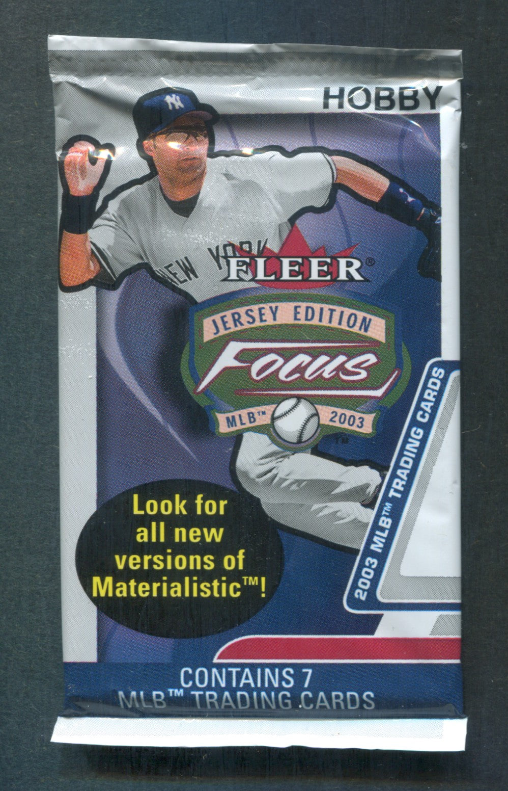 2003 Fleer Focus Jersey Edition Baseball Unopened Pack (Hobby) (7)