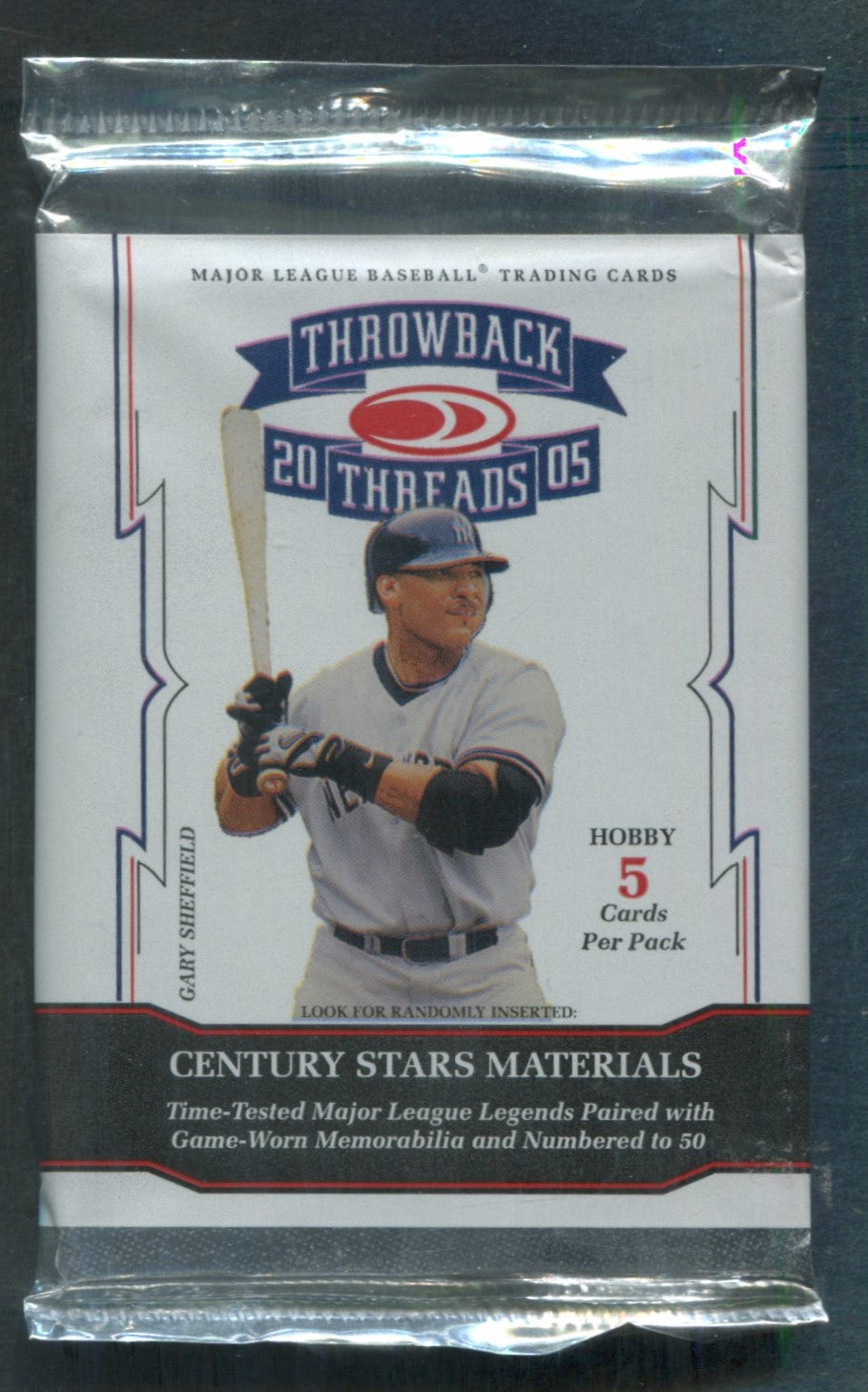 2005 Donruss Throwback Threads Baseball Unopened Pack (Hobby) (5)