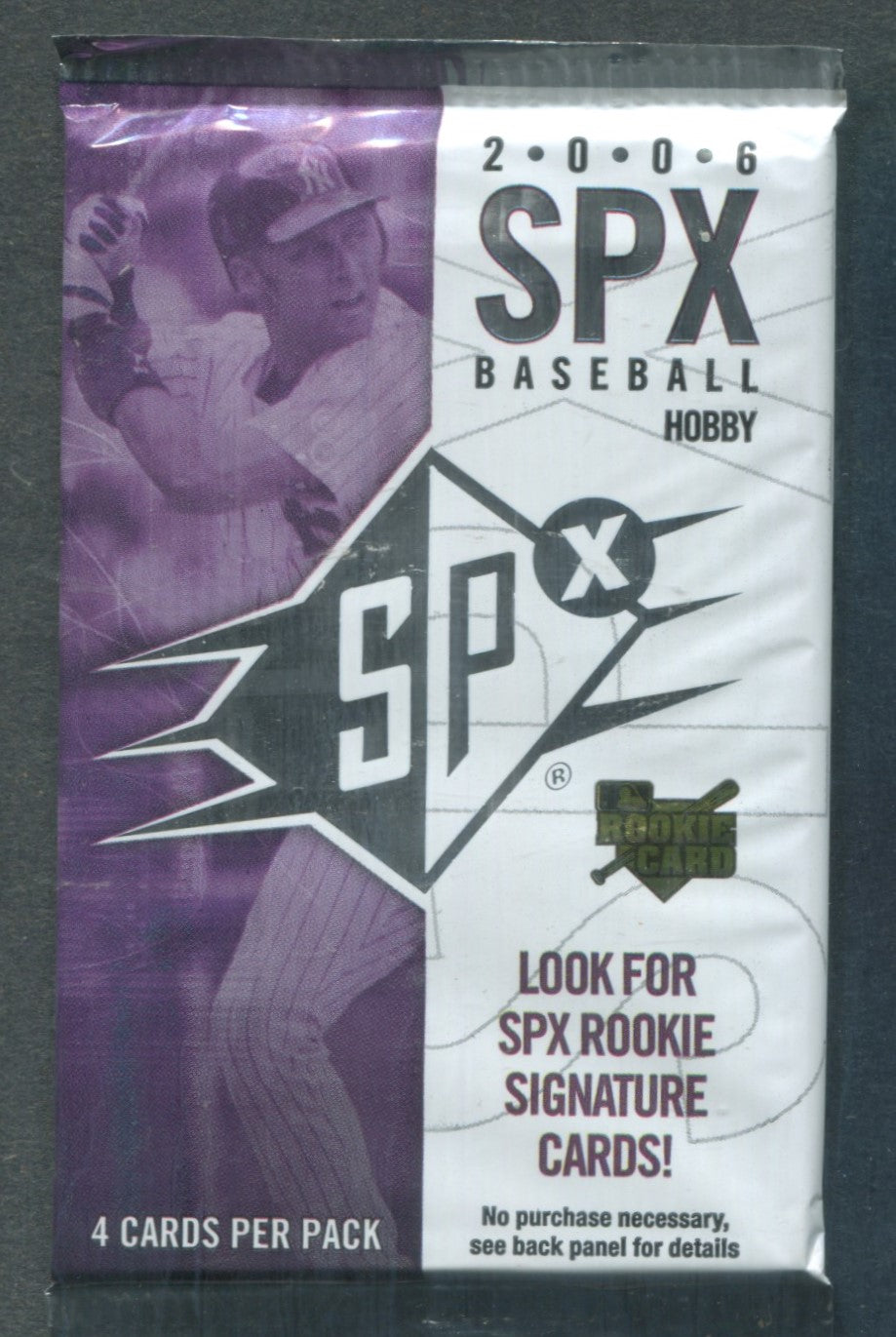 2006 Upper Deck SPx Baseball Unopened Pack (Hobby) (4)