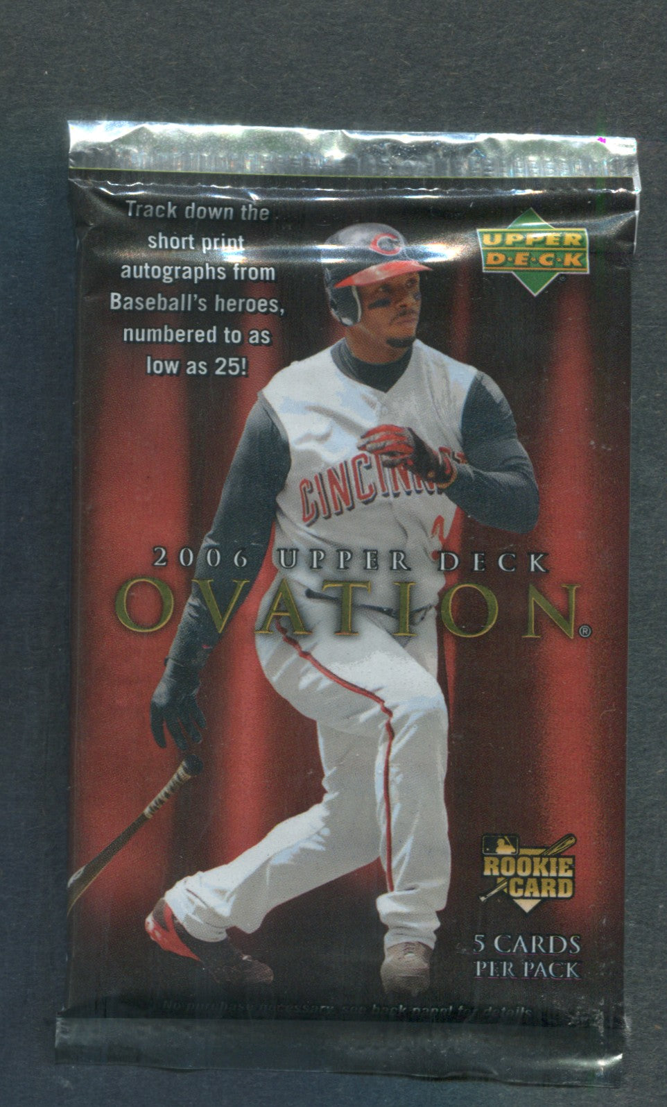 2006 Upper Deck Ovation Baseball Unopened Pack (5)