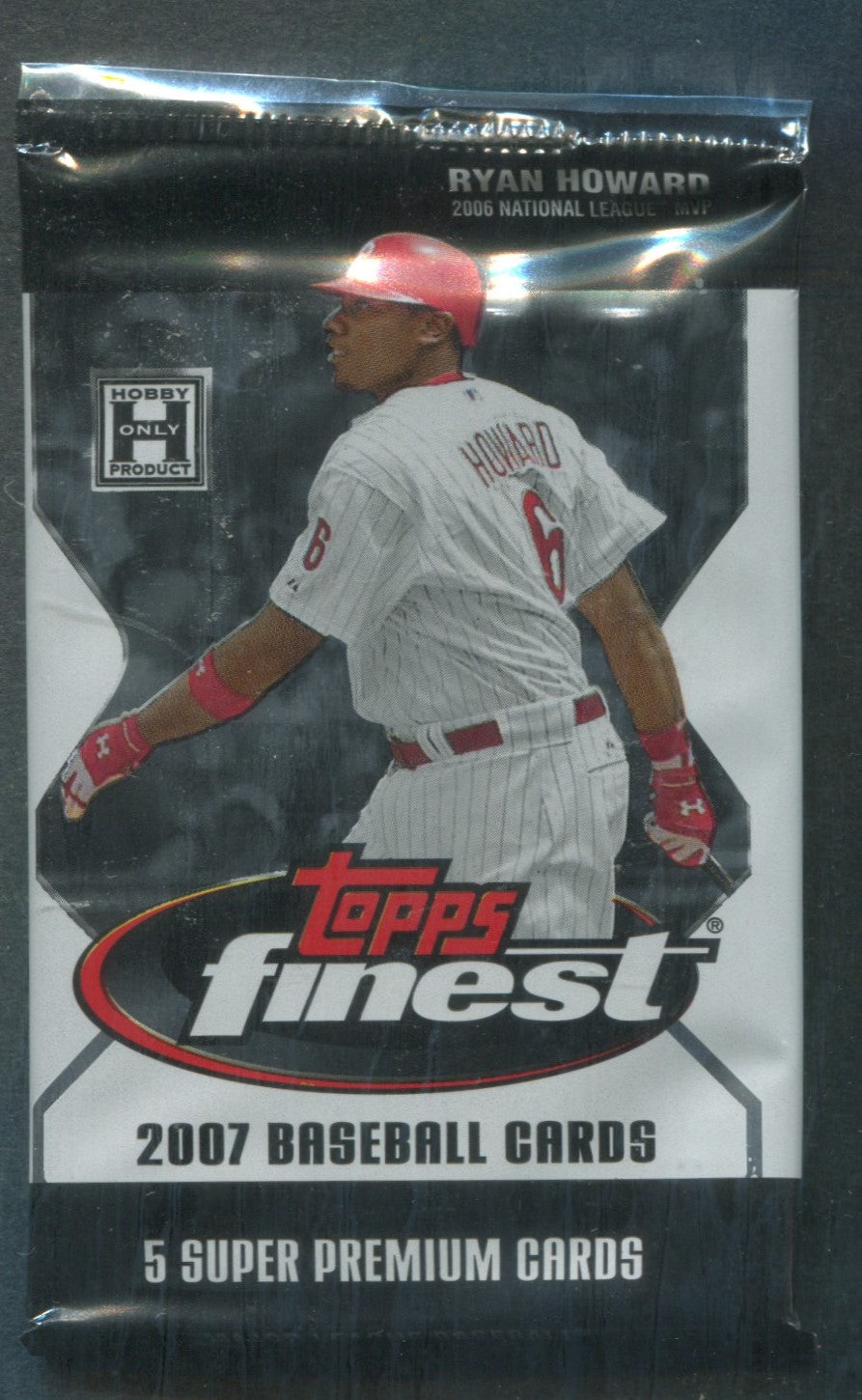 2007 Topps Finest Baseball Unopened Pack (Hobby) (5)