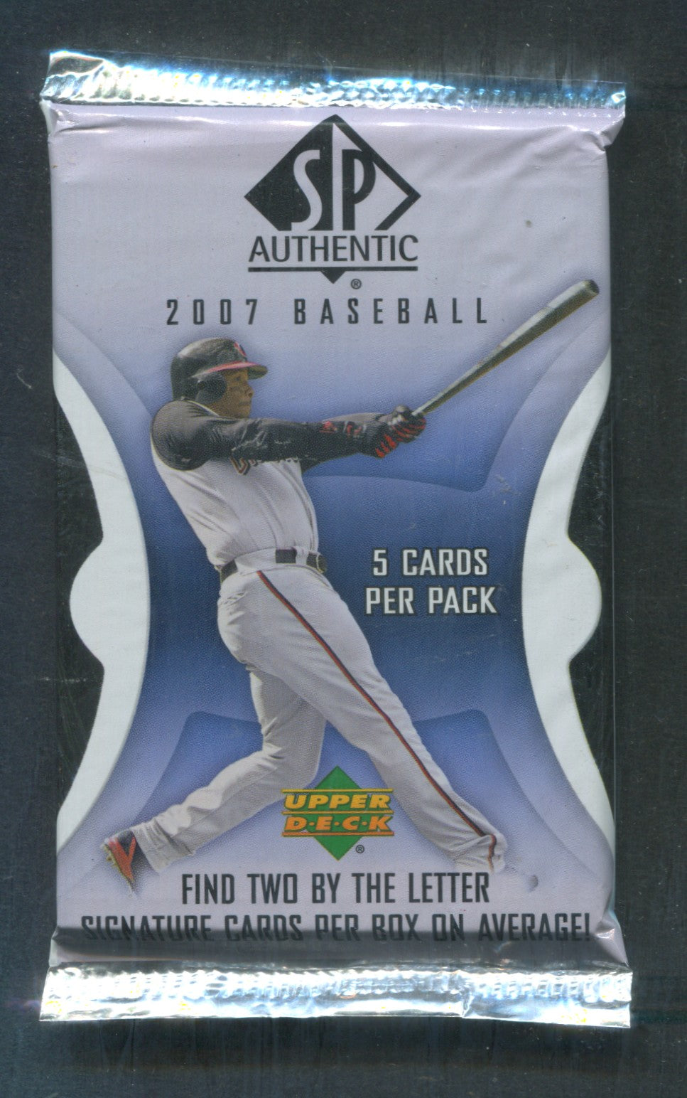 2007 Upper Deck SP Authentic Baseball Unopened Pack (5)