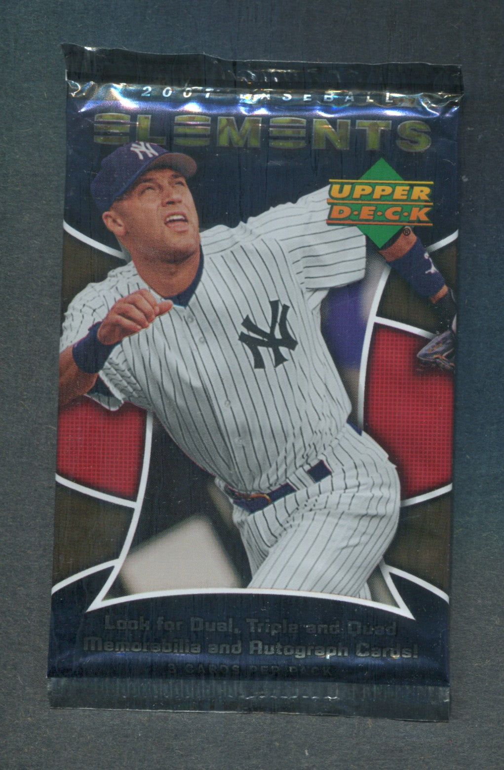 2007 Upper Deck Elements Baseball Unopened Pack (3)