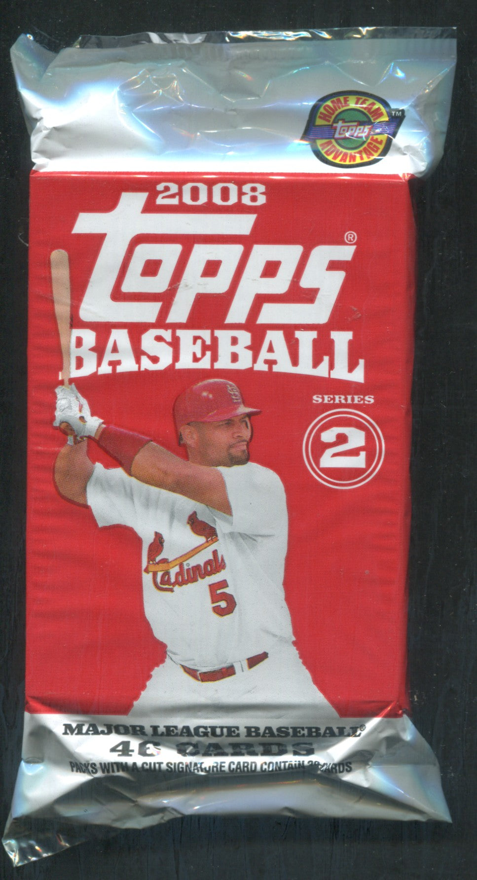 2008 Topps Baseball Unopened Series 2 Jumbo Pack (HTA) (46)