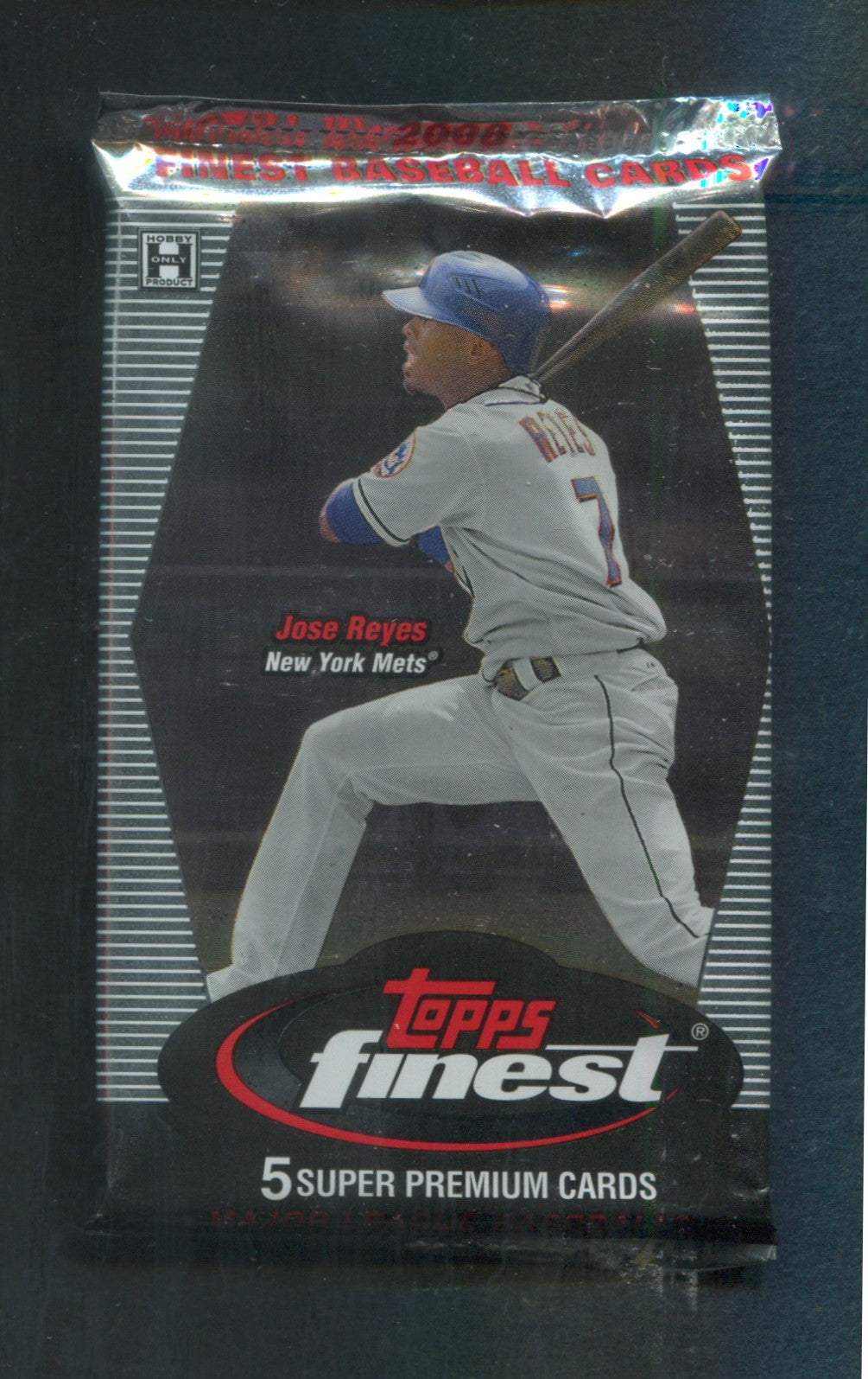 2008 Topps Finest Baseball Unopened Pack (Hobby) (5)
