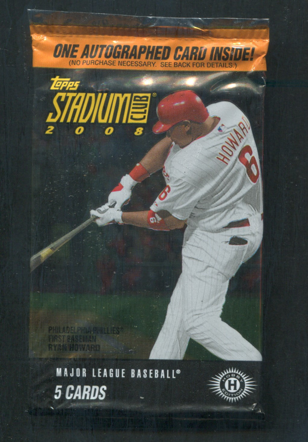 2008 Topps Stadium Club Baseball Unopened Pack (Hobby) (5)