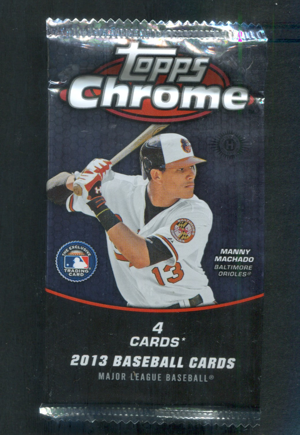 2013 Topps Chrome Baseball Unopened Pack (Hobby) (4)