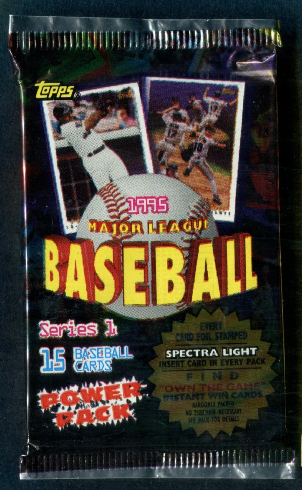 1995 Topps Baseball Unopened Series 1 Pack (15) (Retail)