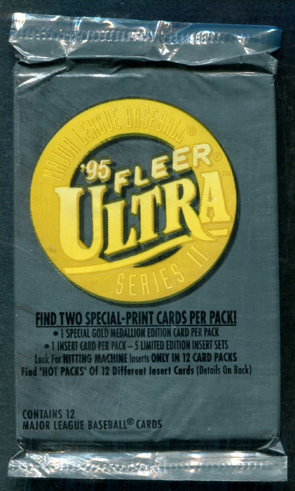 1995 Fleer Ultra Baseball Unopened Series 2 Pack (12)