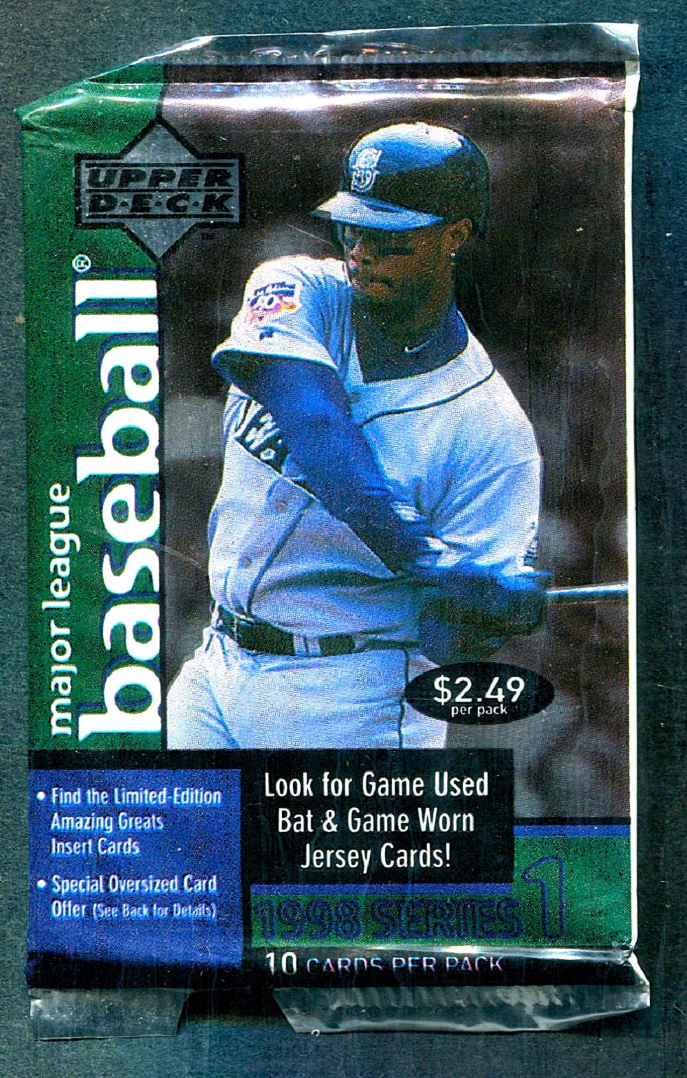 1998 Upper Deck Baseball Unopened Series 1 Pack (Pre-Priced) (10)