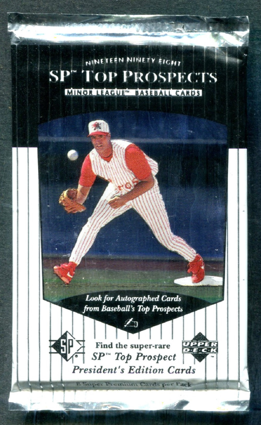 1999 Upper Deck SP Top Prospects Minor League Baseball Unopened Pack (8)